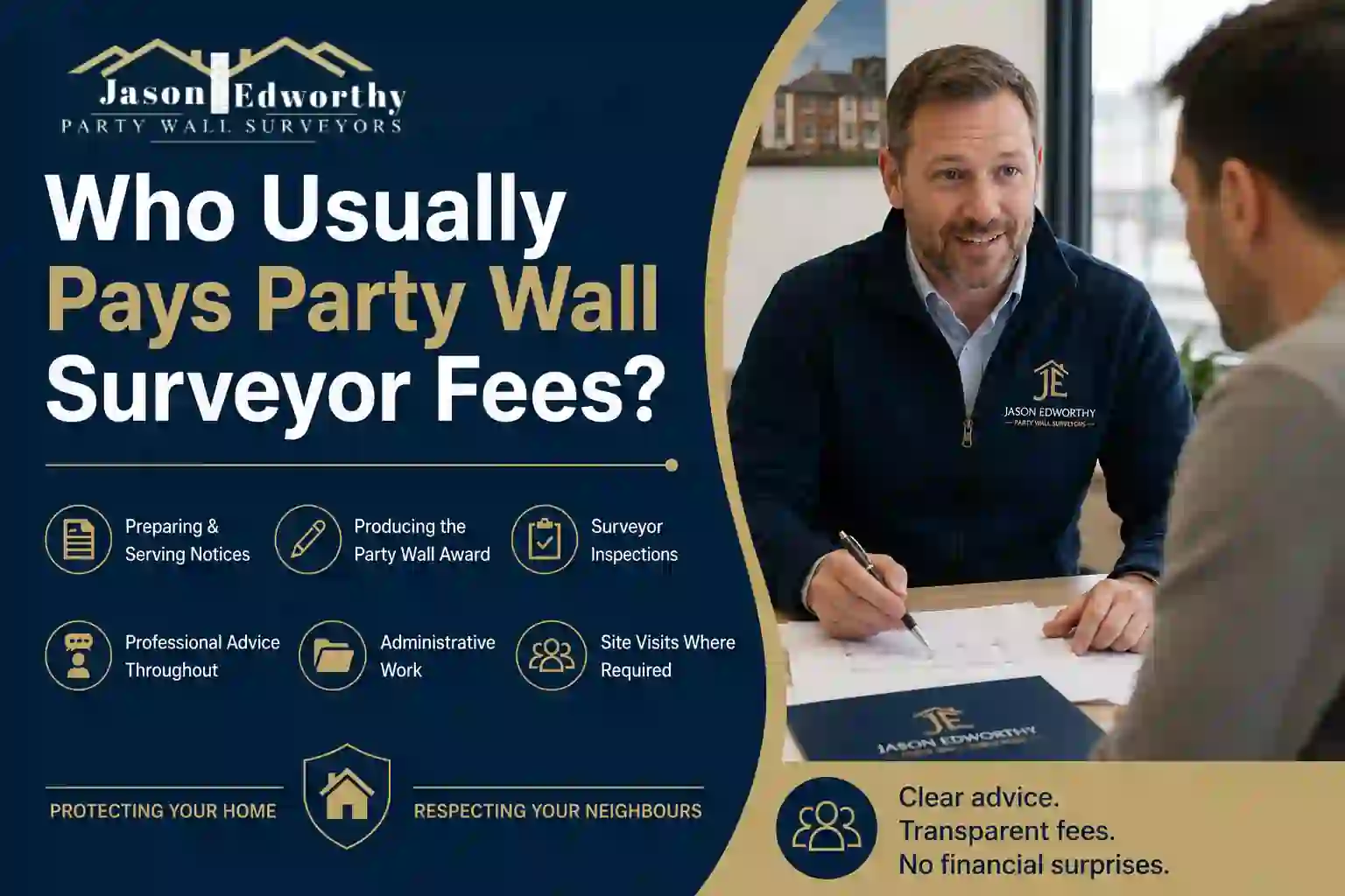 Who Usually Pays Party Wall Surveyor Fees Sutton?